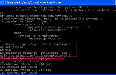 linux下安装python环境